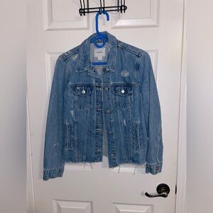 Old Navy Distressed Denim Jacket